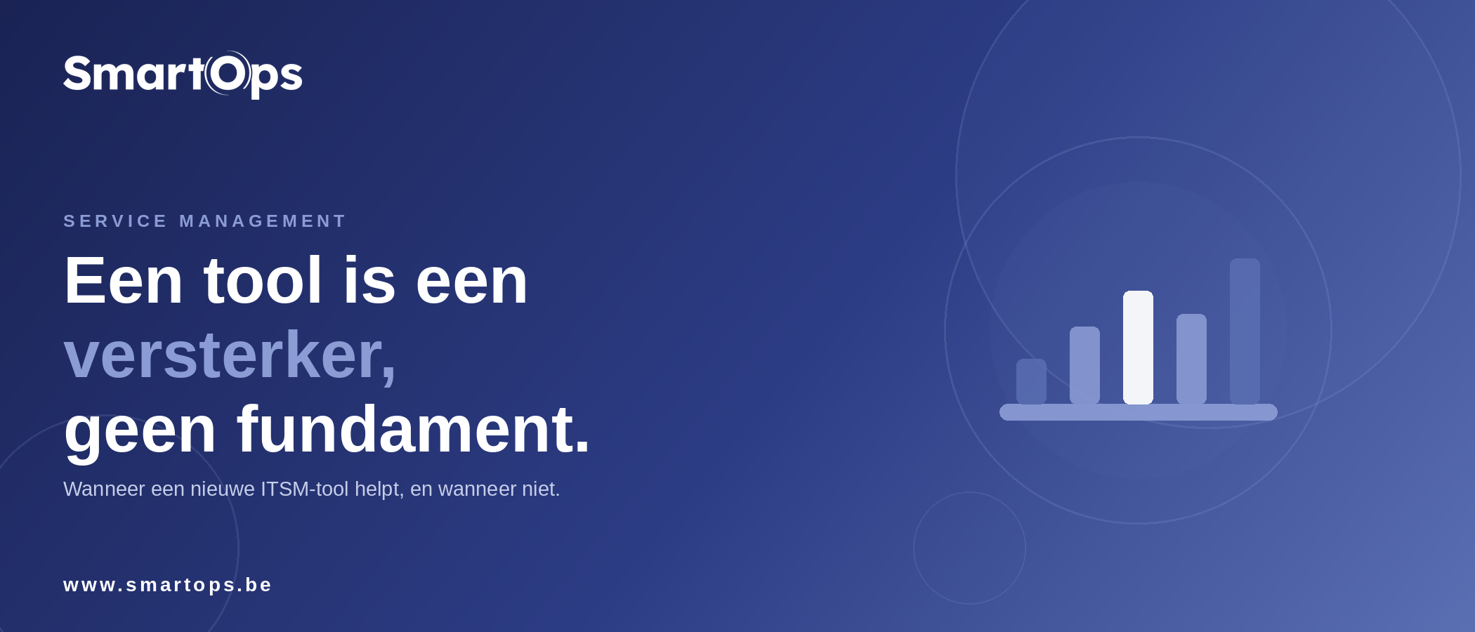 Wanneer helpt een nieuwe ITSM-tool (en wanneer niet)?, een SmartOps blogartikel